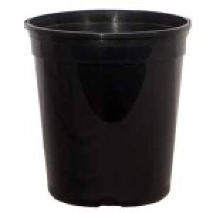 6 Inch Round Black - 126 per case - Nursery Containers